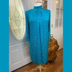 Vintage Silk Dress and Jacket Set